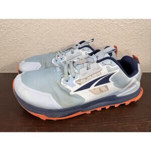 ALTRA Lone Peak Trail Running Shoe Women Size 9.5 Blue Orange ALOA7R7G480